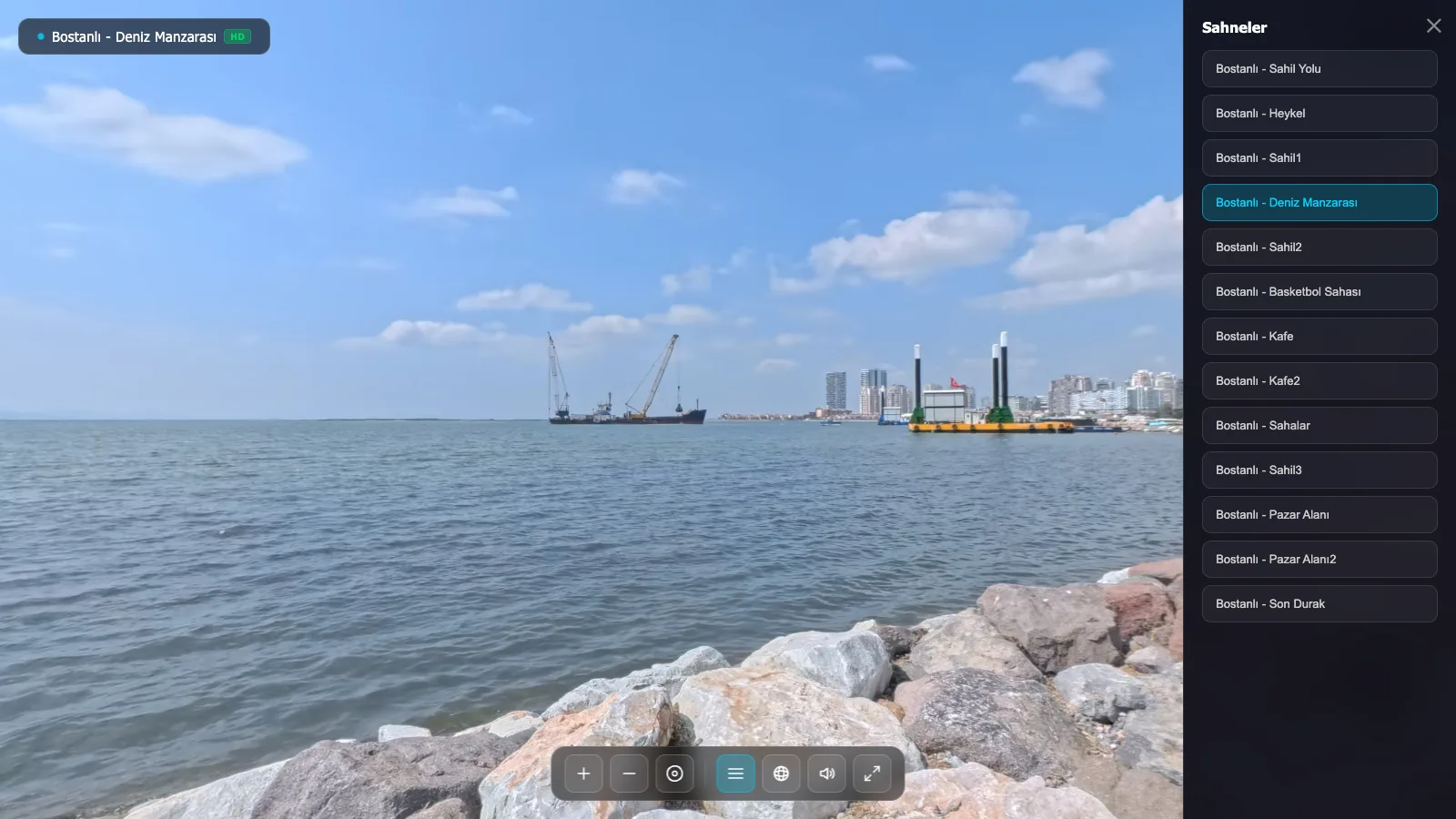 WebXR 360° Sanal Tur 1